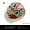 Fashion Style Children Paper Fedora Hats